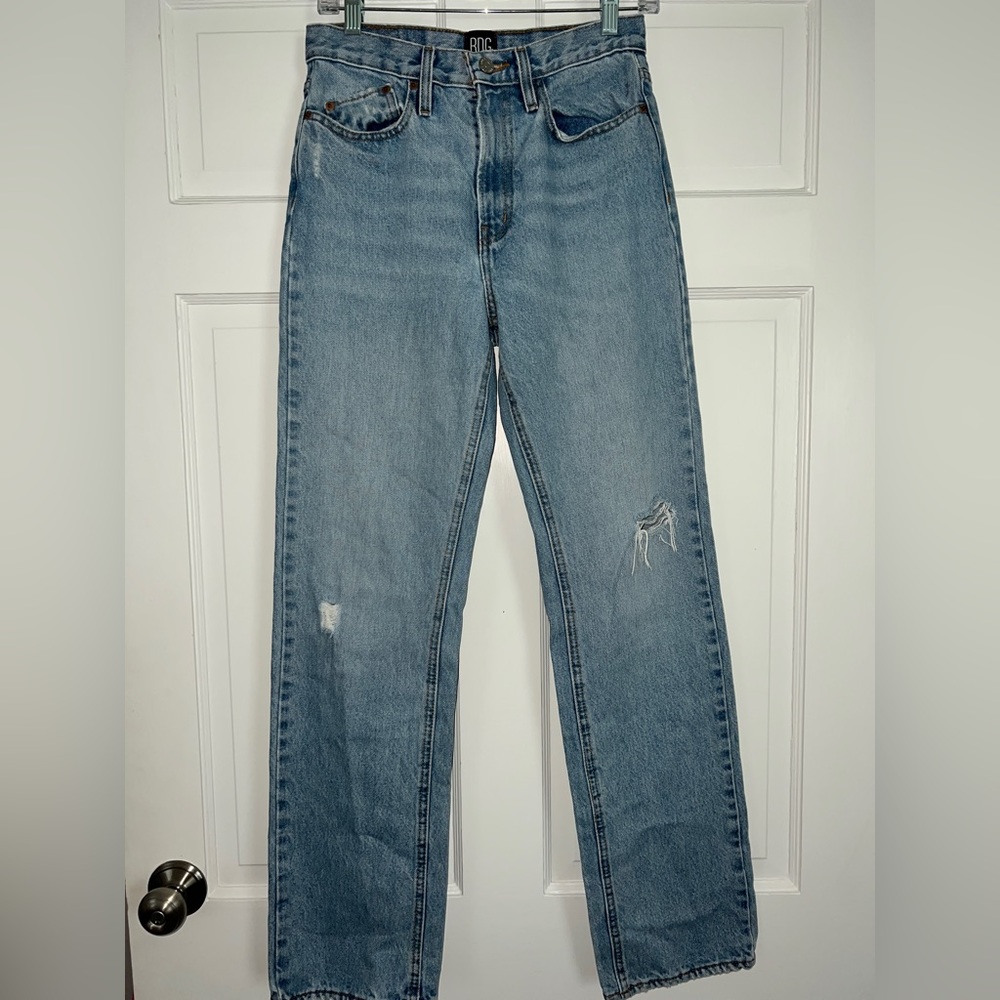 Urban Outfitters BDG slim stacked straight jeans